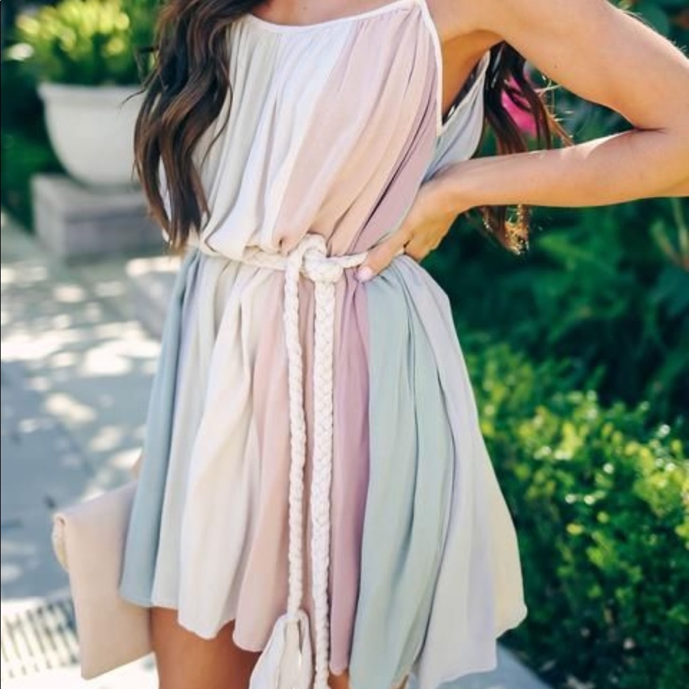 Vici collection color block dress